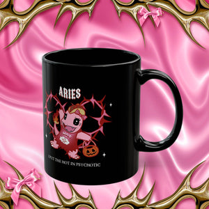 Aries Halloween Cartoon Mug