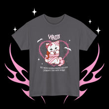 Load image into Gallery viewer, Virgo Halloween Kitty Cat Unisex Short Sleeve Tee
