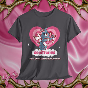 Sagittarius Care Bear Cartoon Unisex Short Sleeve Tee