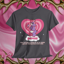 Load image into Gallery viewer, Gemini Care Bear Cartoon Unisex Short Sleeve Tee
