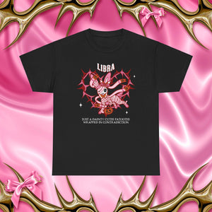 Libra Halloween Cartoon Unisex Short Sleeve Tee