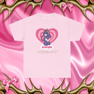 Scorpio Care Bear Cartoon Unisex Short Sleeve Tee