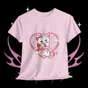 Virgo Halloween Kitty Cat Unisex Short Sleeve Tee