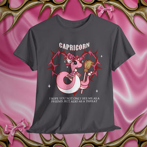 Capricorn Halloween Cartoon Unisex Short Sleeve Tee