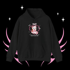 Virgo Halloween Kitty Cat Unisex Hoodie