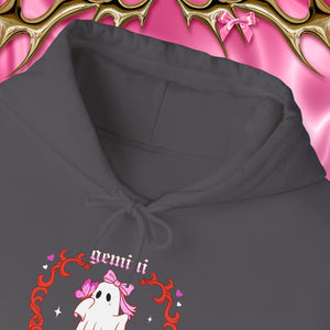 Gemini Halloween Ghost Unisex Hoodie