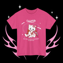 Load image into Gallery viewer, Cancer Halloween Kitty Cat Unisex Short Sleeve Tee
