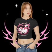 Load image into Gallery viewer, Gemini Kitty Cat Women&#39;s Baby Tee
