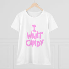 Load image into Gallery viewer, I Want Candy Women&#39;s Cotton T-Shirt
