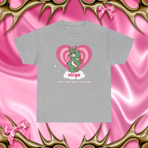 Virgo Care Bear Cartoon Unisex Short Sleeve Tee