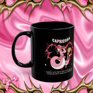 Capricorn Halloween Cartoon Mug