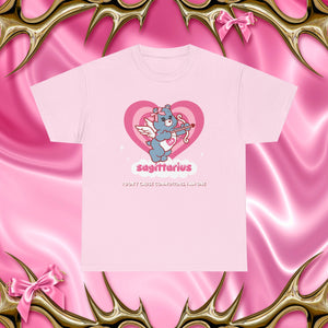 Sagittarius Care Bear Cartoon Unisex Short Sleeve Tee