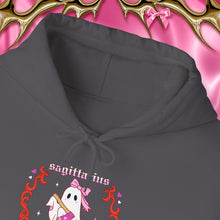 Load image into Gallery viewer, Sagittarius Halloween Ghost Unisex Hoodie
