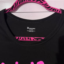 Load image into Gallery viewer, i’m no juicy angel black tank top XL
