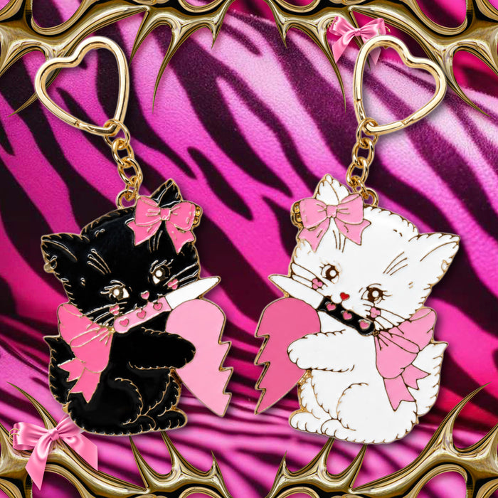 PREORDER ♡ Limited Edition Magnetic Kitty Cat Best Friend Keychains