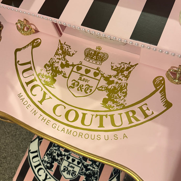 Large Juicy Couture Inspired Logo Vinyl Graphic Decal Sticker