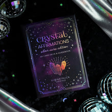 Load image into Gallery viewer, Silver Crystal Affirmations© Silver Aura Edition Card Deck
