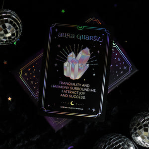 Silver Crystal Affirmations© Silver Aura Edition Card Deck