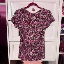 Load image into Gallery viewer, punk princess pink leopard shirt top
