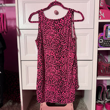 Load image into Gallery viewer, F_ck all i need is u pink leopard tank top
