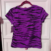 Load image into Gallery viewer, internet princess purple zebra shirt top
