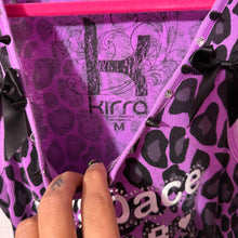 Load image into Gallery viewer, myspace top 8 survivor purple leopard tank top
