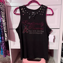 Load image into Gallery viewer, emotionally powered by aim tank top
