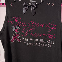 Load image into Gallery viewer, emotionally powered by aim tank top
