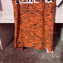 Load image into Gallery viewer, retired scene kid orange zebra tank top
