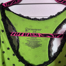 Load image into Gallery viewer, queen of the fcking universe green star tank top
