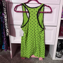 Load image into Gallery viewer, queen of the fcking universe green star tank top
