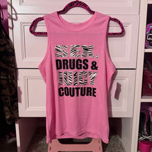 Load image into Gallery viewer, DISCOUNTED sex drugs and juicy couture pink tank top XL
