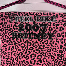 Load image into Gallery viewer, i feel like 2007 britney pink leopard tube top Large
