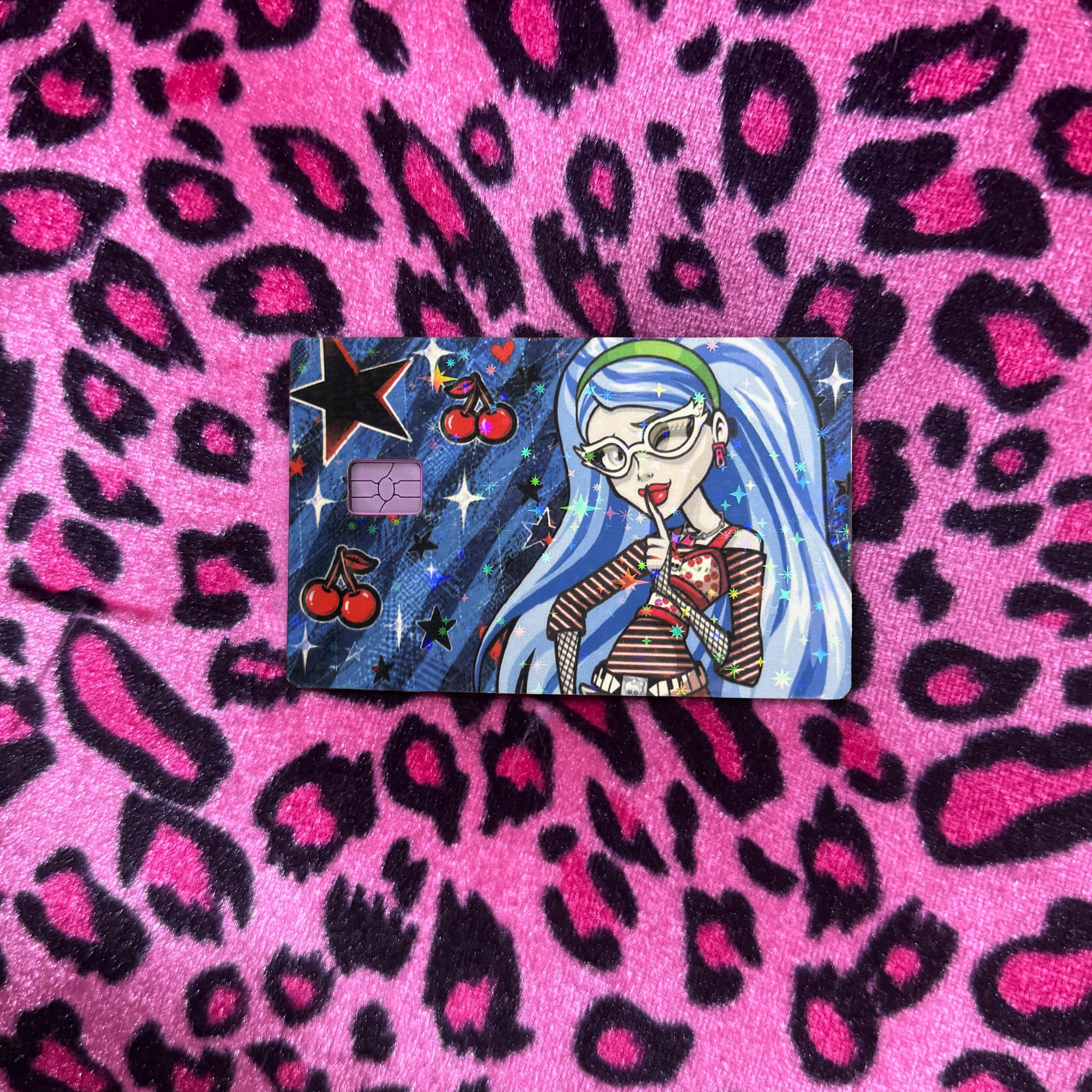 credit card skin – Moonstruck / Kittens Give Stitches