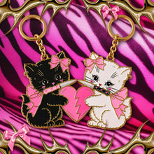 Load image into Gallery viewer, PREORDER ♡ Limited Edition Magnetic Kitty Cat Best Friend Keychains
