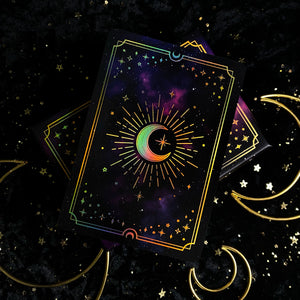 Crystal Affirmations© Golden Aura Edition Card Deck – Moonstruck Crystals