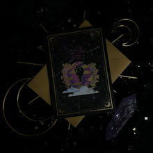 Load image into Gallery viewer, Amethystrology Zodiac Individual (or Set of 3) Greeting Cards
