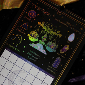 2023 Crystals for the Zodiacs© Calendar
