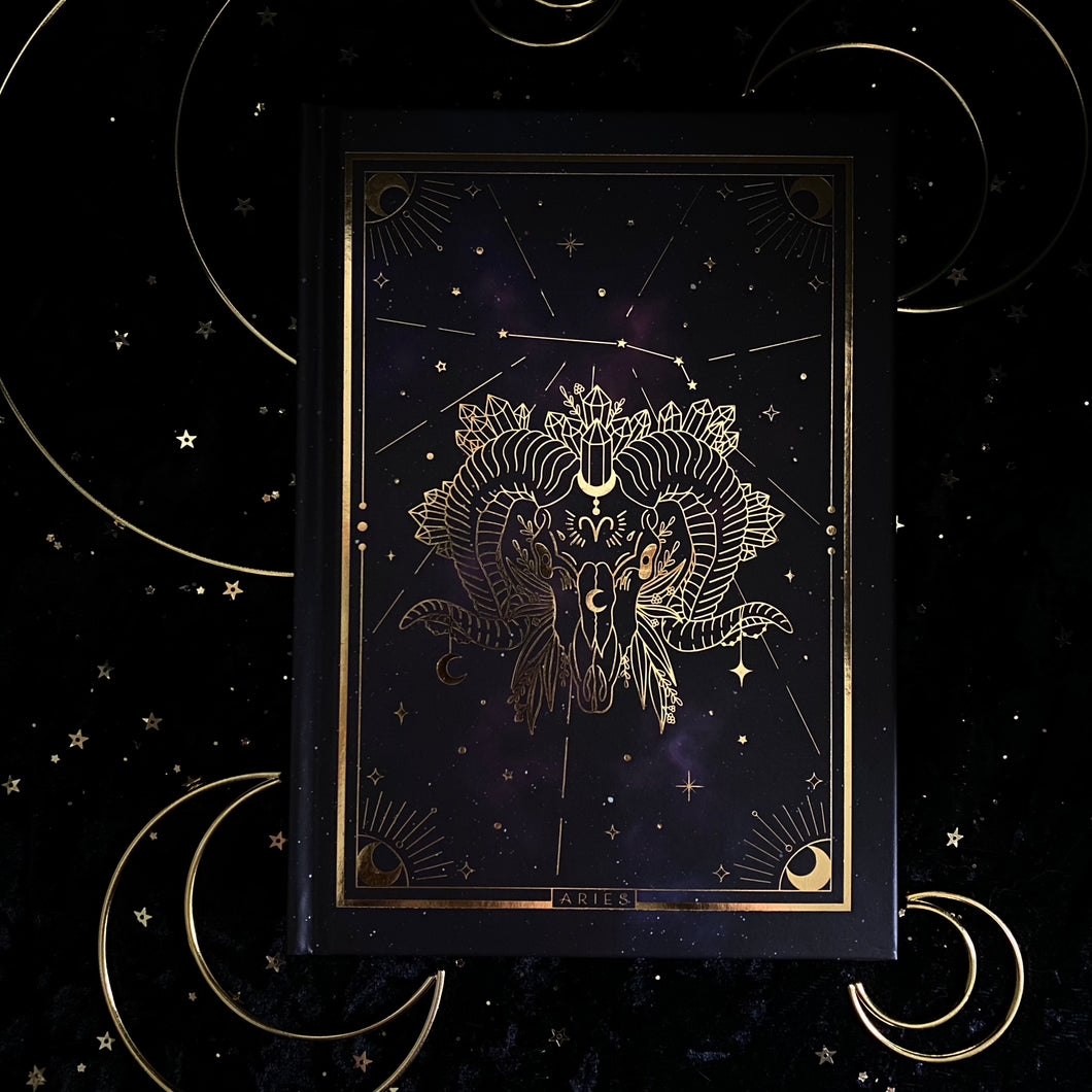 amethystrology zodiac journal (ANY ZODIACS SOLD OUT WILL NOT BE RESTOCKED)