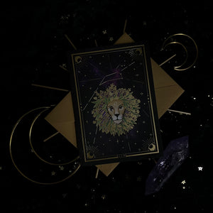 Amethystrology Zodiac Individual (or Set of 3) Greeting Cards