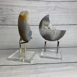 IMPERFECT / B GRADE Handmade Crystal Display Stand - Gold, Silver or Rose Gold